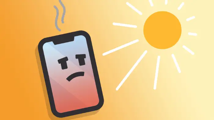 موبایلتان را در معرض گرما و نور مستقیم قرار ندهید