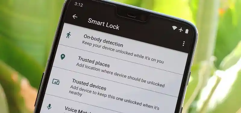 برخی دیگر از گزینه های Smart lock:
