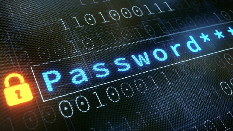 از رمزهای عبور پیچیده استفاده کنید