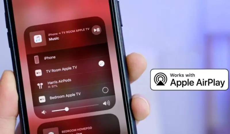 اتصال آیفون به تلویزیون از طریق Apple AirPlay