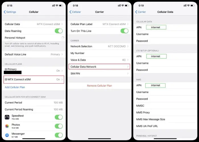 mtxconnect-esim-apn-settings