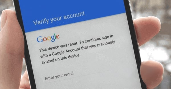 حل مشکل اکانت گوگل پس از factory reset موبایل