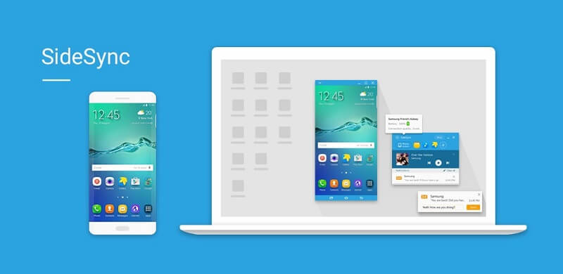 استفاده از نرم افزار Samsung Sidesync APK