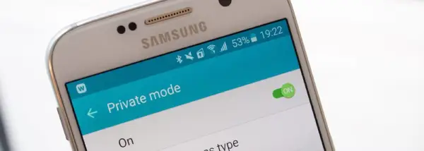 آموزش فعال سازی حریم خصوصی در موبایل سامسونگ