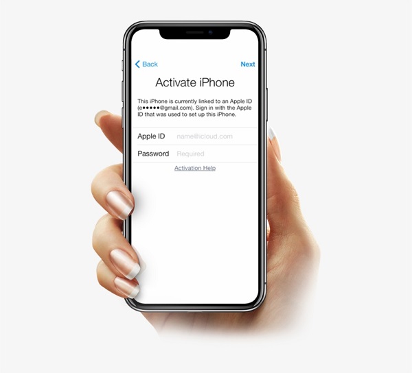 آنلاک قفل آیکلود آیفون iCloud Activation 