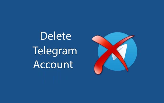 روش حذف اکانت تلگرام.